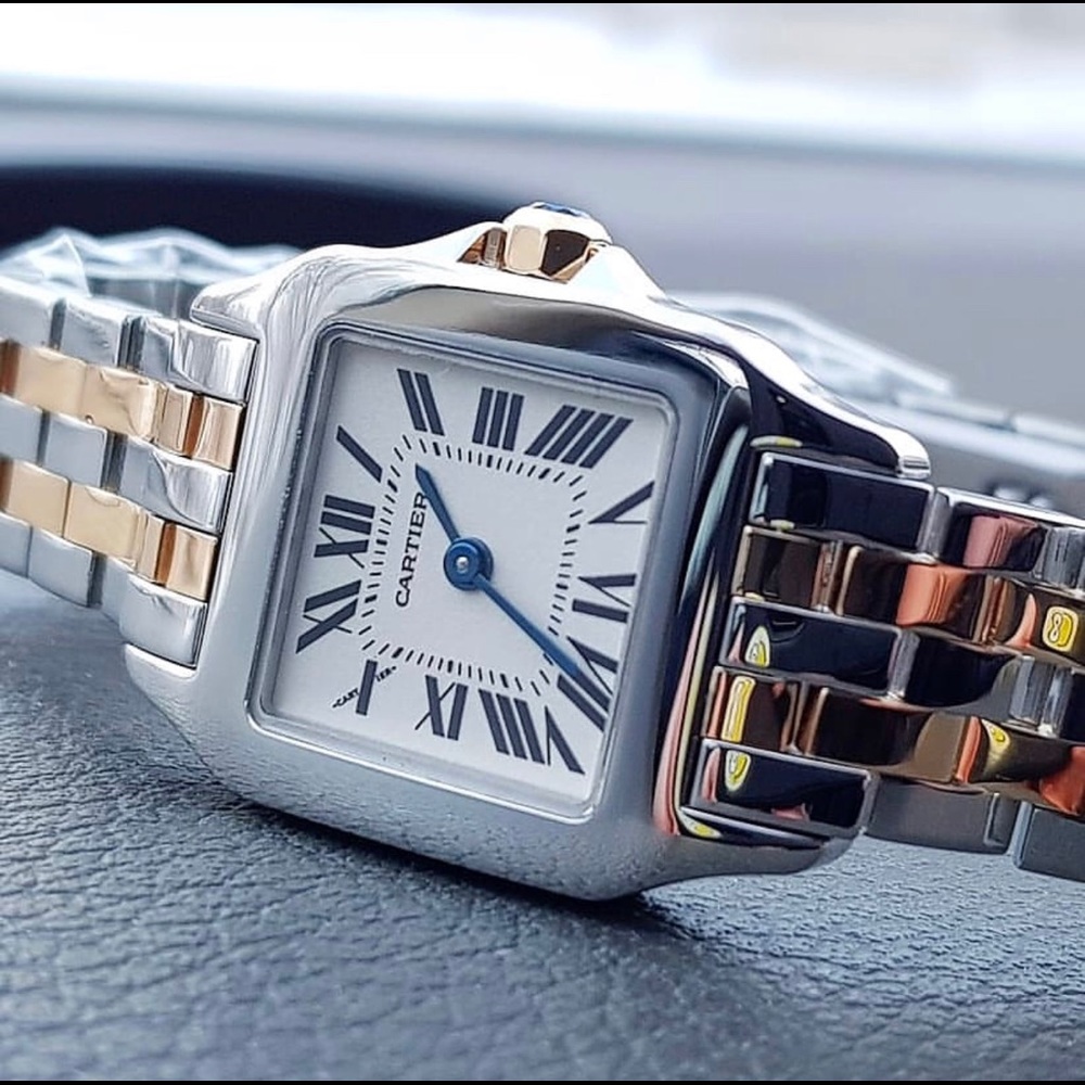 100% authentic cartier Santos  Demoiselle ref 2698